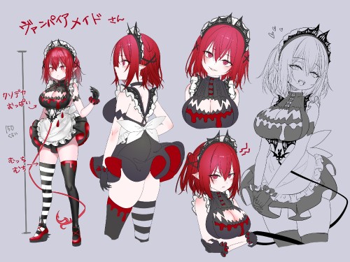 pottsness おっぱい牙パーカーヴァンパイアちゃん 85351664 p2