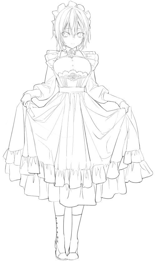 pottsness エルフのメイドさんまとめ 84638807 p5