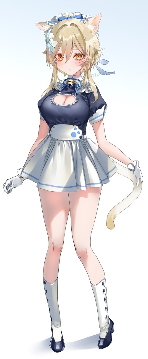 pottsness ネコチャンメイド蛍 98452702 p1