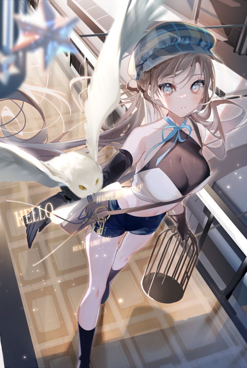 美和野らぐ■328初画集 6.🦉 「言ノ葉配達員」 101165698 p0